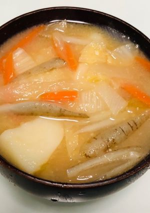野菜たっぷり健康味噌汁-レシピのメイン写真