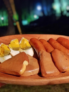 ソーセージとチーズの燻製*キャンプ飯-レシピのメイン写真