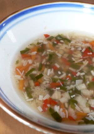 野菜嫌いな子供が大好き♪中華スープ-レシピのメイン写真