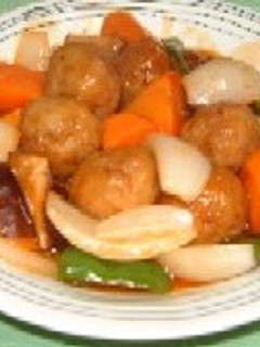 肉団子で酢豚-レシピのメイン写真