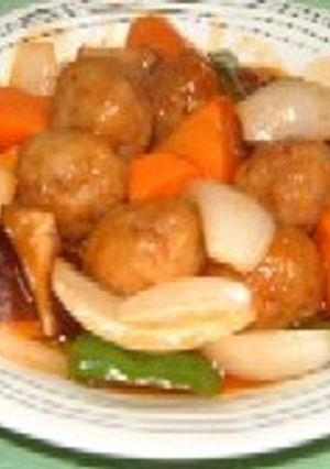肉団子で酢豚-レシピのメイン写真