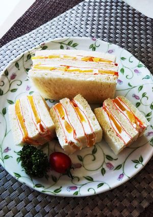 フルーツ☆ベジサンド-レシピのメイン写真