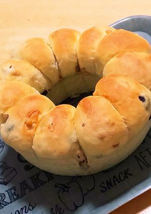 メープル&クルミ&レーズンのちぎりパン-レシピのメイン写真