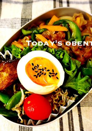 娘弁♪♪女子弁♪♪焼き肉弁当♪♪-レシピのメイン写真
