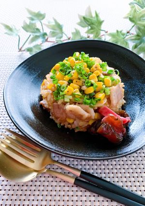簡単リメイク★焼き肉混ぜご飯-レシピのメイン写真