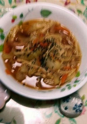 超簡単(^q^)めんつゆでエノキの煮物☺-レシピのメイン写真