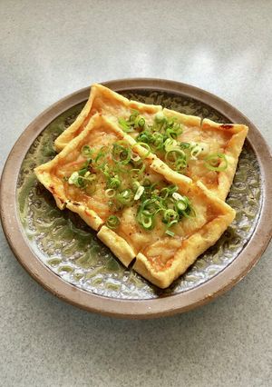 油揚げのねぎ味噌チーズ焼-レシピのメイン写真