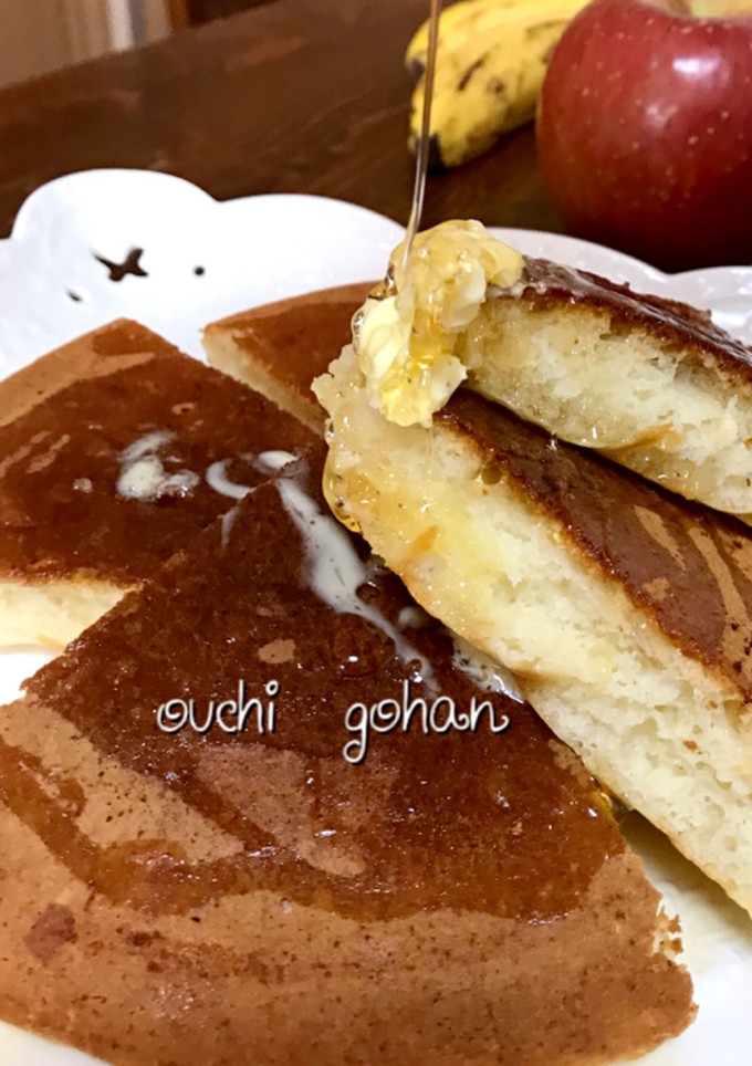たまご不使用ホットケーキ・マヨ使用-レシピのメイン写真