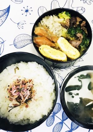 4月4日 旦那弁当-レシピのメイン写真