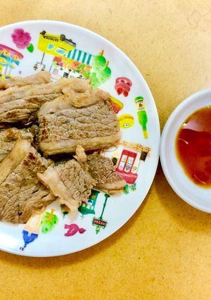 焼くだけ簡単牛肉の柚子胡椒醤油-レシピのメイン写真