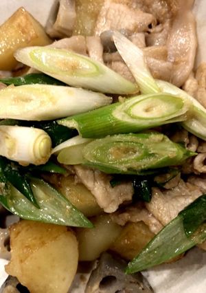 簡単!お野菜ゴロゴロ生姜焼き-レシピのメイン写真