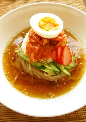 ☺️簡単手作り♪韓国冷麺のスープの作り方☺️-レシピのメイン写真