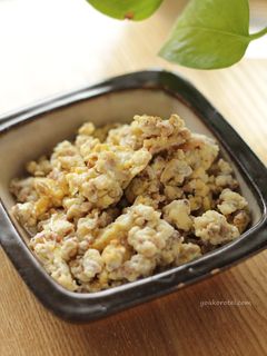 ふわふわスクランブルエッグ!そばの実入り-レシピのメイン写真