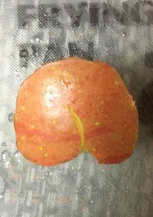 おしりたんてい おしりのりんご飾り切り-レシピのメイン写真