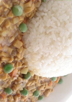そぼろ凍り豆腐のカルシウムキーマカレー風-レシピのメイン写真