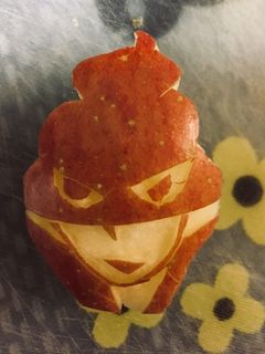 おしりたんてい かいとうUりんご飾り切り-レシピのメイン写真