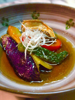 No2215茄子と野菜の揚げだし-レシピのメイン写真