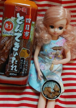 リカちゃんサイズ♡トンテキꕤ*.ﾟ-レシピのメイン写真