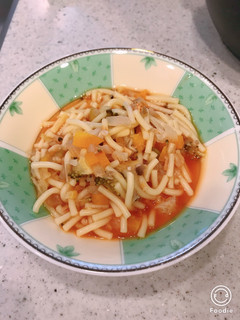 炊飯器で離乳食♡野菜たっぷりトマトパスタ-レシピのメイン写真