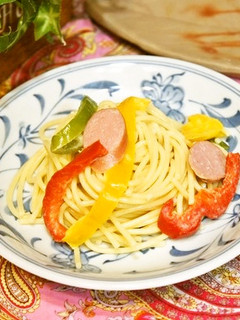 スライスキッチンバジルマヨで簡単スパサラ-レシピのメイン写真