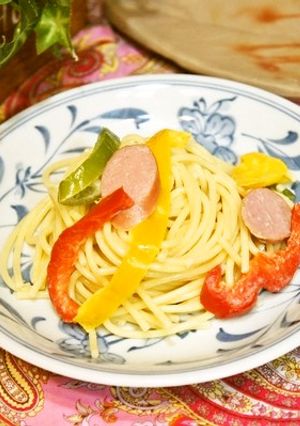 スライスキッチンバジルマヨで簡単スパサラ-レシピのメイン写真