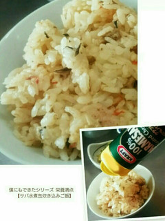 僕にもできた【サバ缶ご飯】-レシピのメイン写真