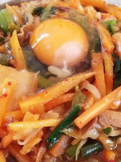 簡単最強ビビンバ丼!!-レシピのメイン写真