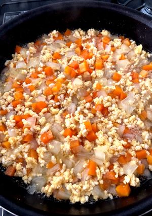 ＊離乳食後期＊親子丼風つくりおき-レシピのメイン写真