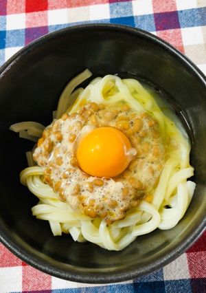 超簡単♬やみつき納豆卵うどん♬-レシピのメイン写真