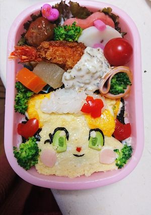 キャラ弁☆ここたまチャコ❣❣-レシピのメイン写真