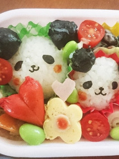 パンダさん弁当♪-レシピのメイン写真