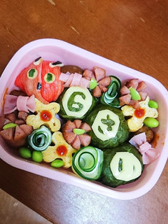 はらぺこあおむし弁当-レシピのメイン写真