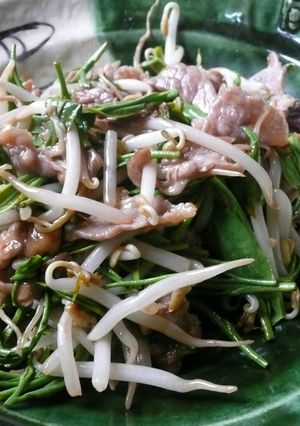 お茶の新芽の香り炒め-レシピのメイン写真
