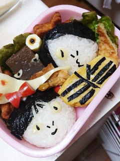 ゲゲゲの鬼太郎弁当♪-レシピのメイン写真