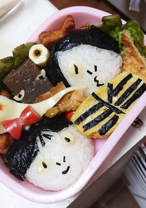 ゲゲゲの鬼太郎弁当♪-レシピのメイン写真
