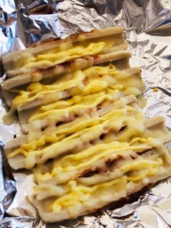 ちくわのマヨチーズ焼き☆朝食・おつまみに-レシピのメイン写真