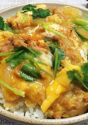 超早！節約！ぱぱっとランチ ツナたま丼-レシピのメイン写真