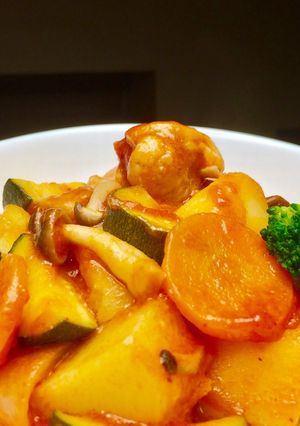 鶏肉のトマト煮-レシピのメイン写真