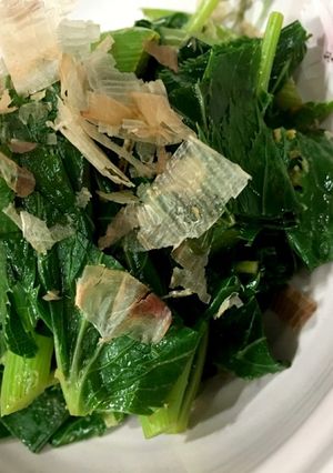 明日葉☆おかか和え-レシピのメイン写真