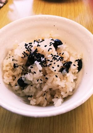 さくら香る黒豆ごはん-レシピのメイン写真