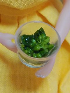 リカちゃんサイズ♡菜の花のおひたしꕤ*.-レシピのメイン写真
