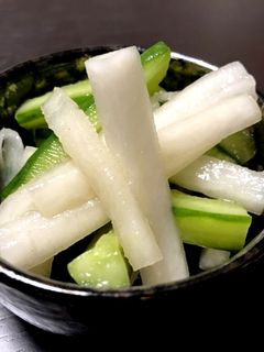 簡単 大根ときゅうりの漬物-レシピのメイン写真