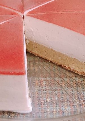 いちごのレアチーズケーキ☘-レシピのメイン写真