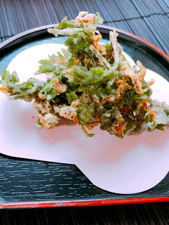 よもぎとオキアミのかき揚げ-レシピのメイン写真