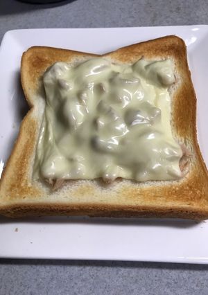 ツナチーズトースト-レシピのメイン写真