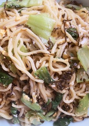 めんたい高菜の焼きそば-レシピのメイン写真