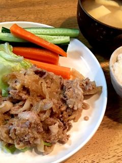 シンプル☆豚肉の生姜焼き-レシピのメイン写真