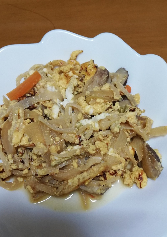 切干大根煮卵とじ-レシピのメイン写真
