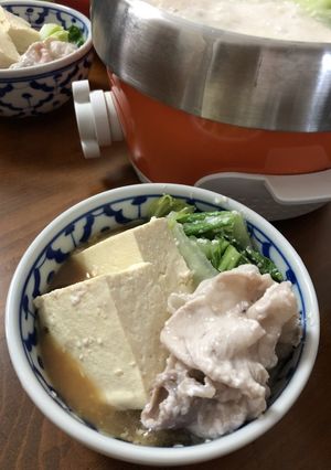 酒粕入り豚しゃぶ-レシピのメイン写真