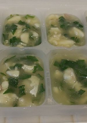 離乳食 鯛×ほうれん草-レシピのメイン写真